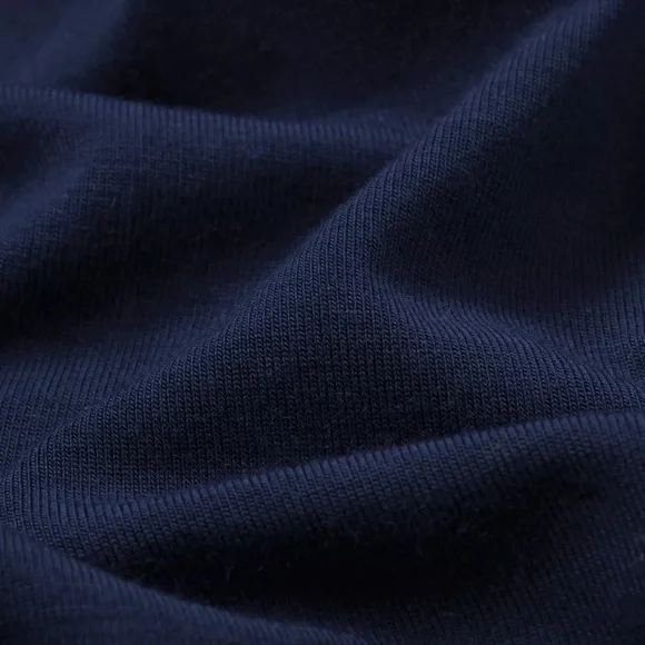 Eberjey Gisele Tencel Modal Shortie PJ Pajamas Set In Navy Ivory Medium - Picture 5 of 5